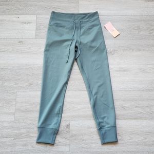 Flex Time by Thrive Societe Sage Green  Drawstring Leggings Womens Medium Yoga